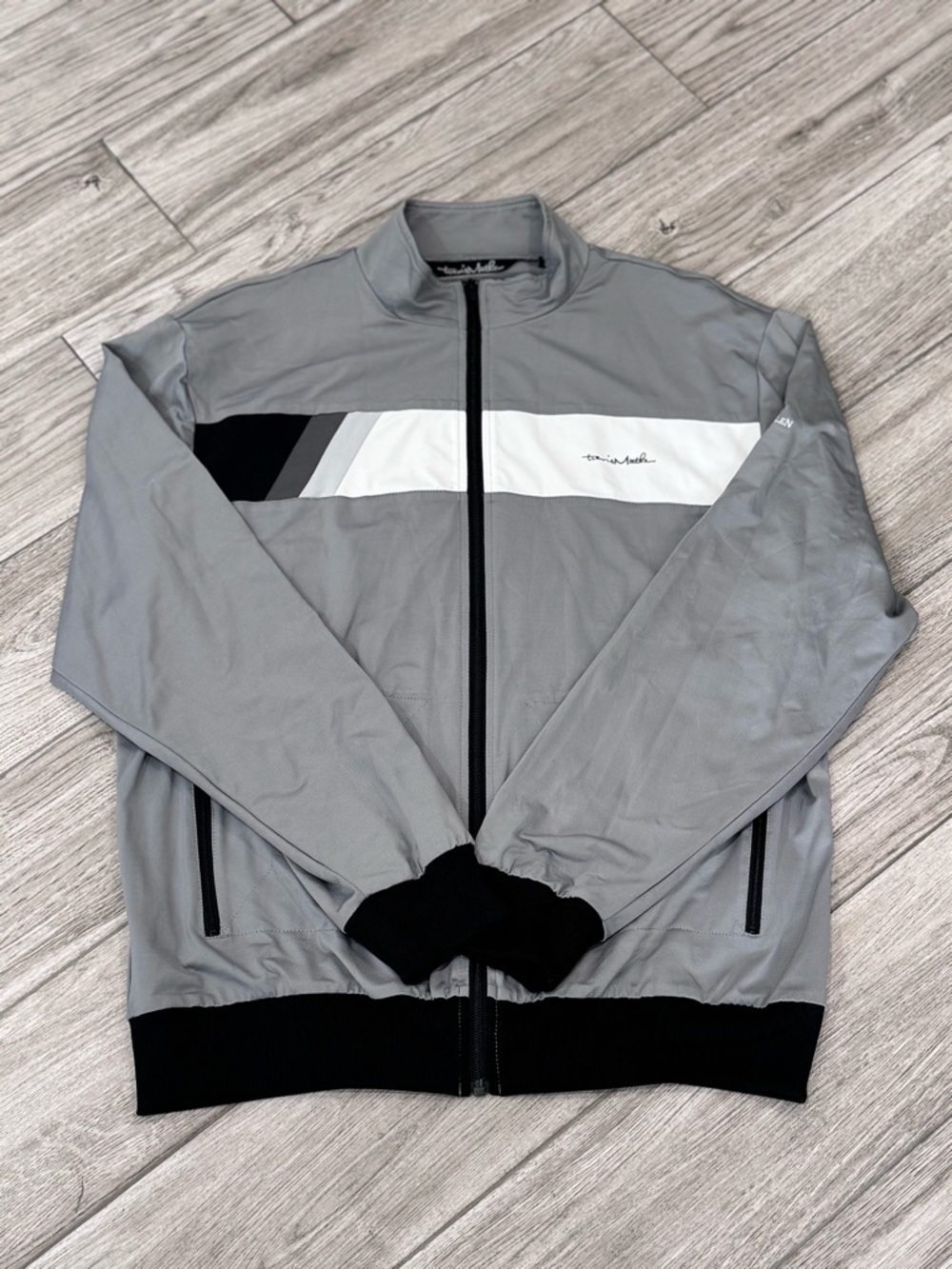 Travis Mathew Ollie Full Zip Track Golf Jacket Lightweight Men's Size XL